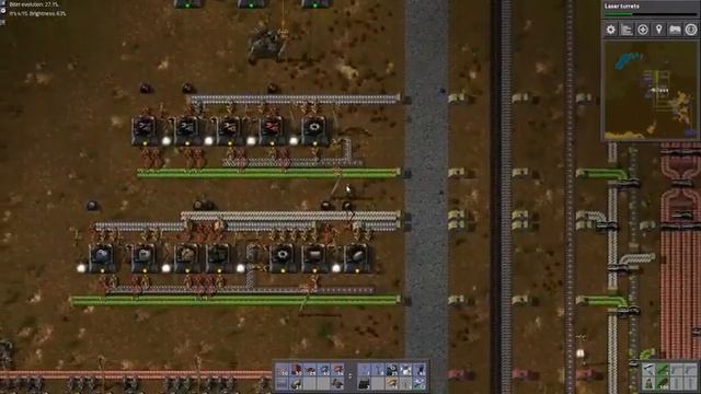 Factorio S7E16 - Robot frames and looking for more Iron смотреть онлайн