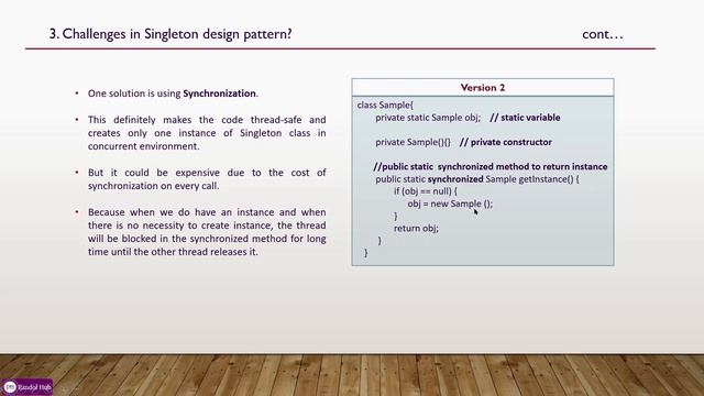Java Interview Questions Part 05 Singleton Class смотреть онлайн