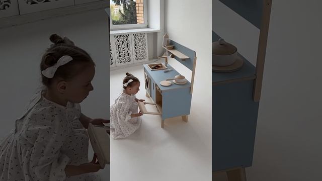 Кухня детская деревянная со стиральной машиной смотреть онлайн