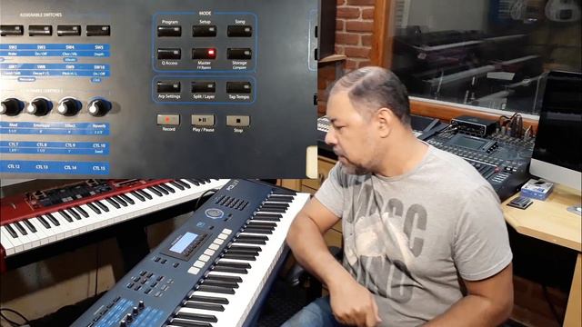 Factory Reset Kurzweil PC3LE7! #kurzweil #kurzweilpc3le #factoryreset