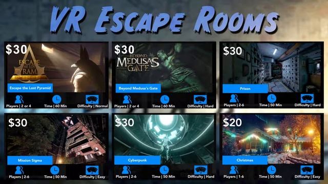 Spectrum Virtual Reality Arcade Escape Room Board смотреть онлайн