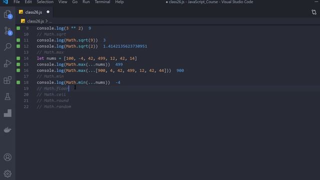 27. JS Math Class and It's Methods | Ultimate Beginner JavaScript Course [Bangla] смотреть онлайн