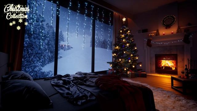 Frank Sinatra, Nat King Cole, Bing Crosby Dean Martin Best Classics Christmas Music with Fireplace⏰ смотреть онлайн