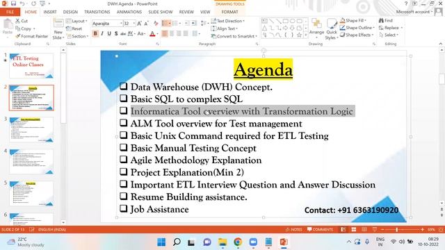 ETL Testing/Software Testing Using Informatica || Batch 18 Demo 1|| 100% Job Guaranteed. смотреть онлайн