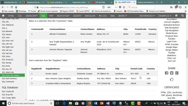 SQL INSERT INTO SELECT смотреть онлайн