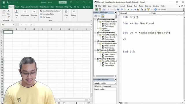 TUTORIAL VBA MACRO EXCEL Part 6: Statement DIM (tipe data, object, array, private, public) смотреть онлайн