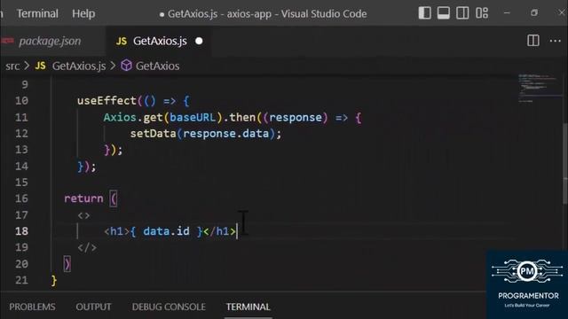 87 | How to Make a GET Request In AXIOS | Fetch Data Using Get Request In Axios | React (Hindi/Urdu смотреть онлайн