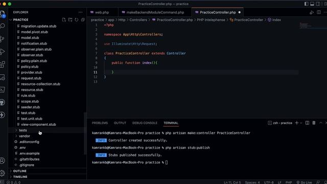Laravel Stubs - Create Custom Artisan Classes смотреть онлайн