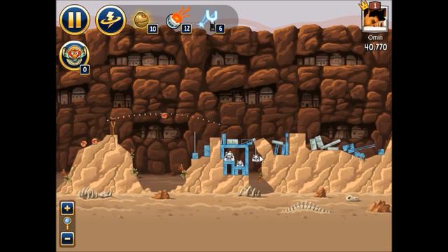 Angry birds star wars facebook week 10 level 3-5 3 stars 20th February смотреть онлайн