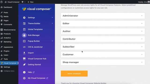 How to Manage User Roles With Visual Composer смотреть онлайн
