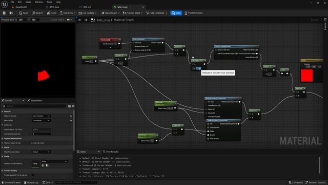 Круговой индикатор выполнения / Материал (UE4, UE5)