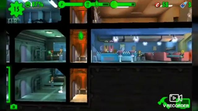 Играю игру Fallout shelter качаю "УБЕЖИЩЕ" смотреть онлайн