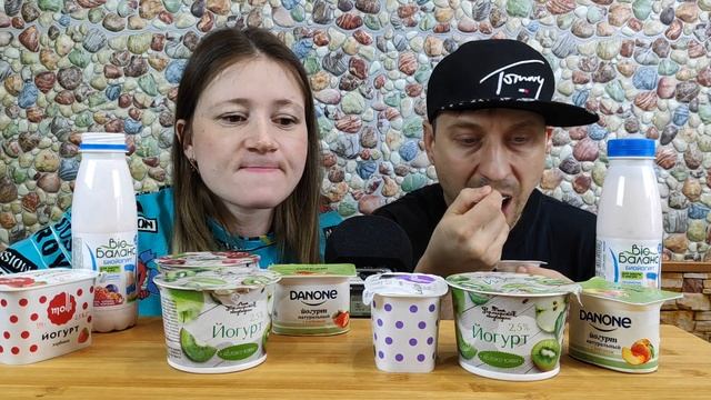 МУКБАНГ ЙОГУРТ НА ЗАВТРАК | MUKBANG YOGURT FOR BREAKFAST | #yogurt #йогурт