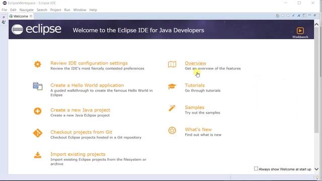 Installing Eclipse in Windows 10 and writing a sample program in java смотреть онлайн