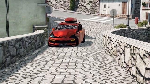 Cars vs Chain #17 – BeamNG Drive смотреть онлайн