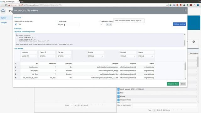 Importing with Oracle Big Data Manager смотреть онлайн