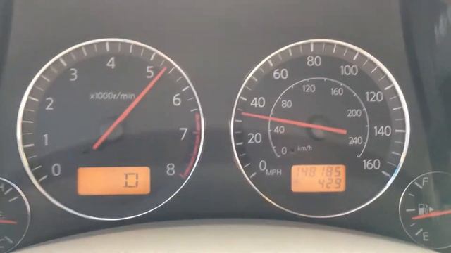 Infiniti fx35 2003 (сток) разгон 0 - 100 смотреть онлайн