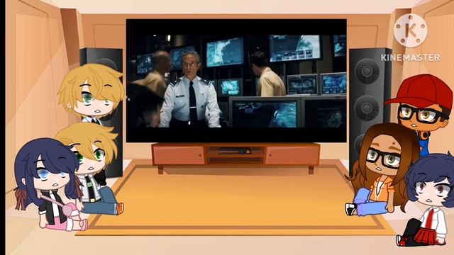 MLB/Miraculous Ladybug react to Transformers 2007 Scorponok Desert Battle смотреть онлайн