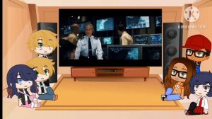 MLB/Miraculous Ladybug react to Transformers 2007 Scorponok Desert Battle