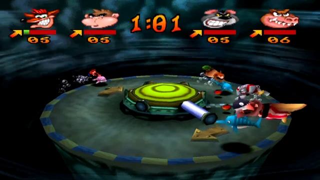 Crash Bash - Splash Dash Platinum Relic смотреть онлайн