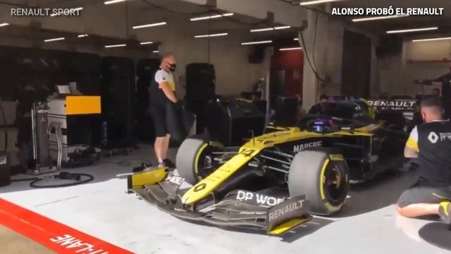 GROSJEAN habló sobre su FUTURO | ALONSO probó el RENAULT de 2020 смотреть онлайн