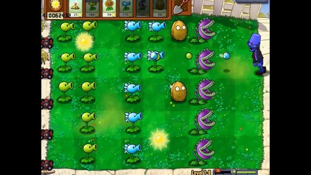 Plants VS Zombie - LEVEL 08 (Day - Adventure ) - (Games Club) смотреть онлайн