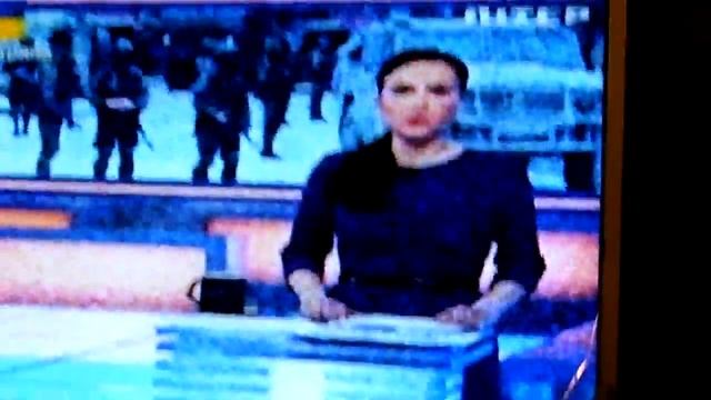 Телевизор монитор Samsung TVL 961 L в работе