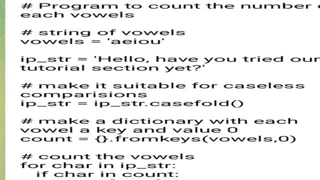 Method Count vowels Code--Today's Exam смотреть онлайн