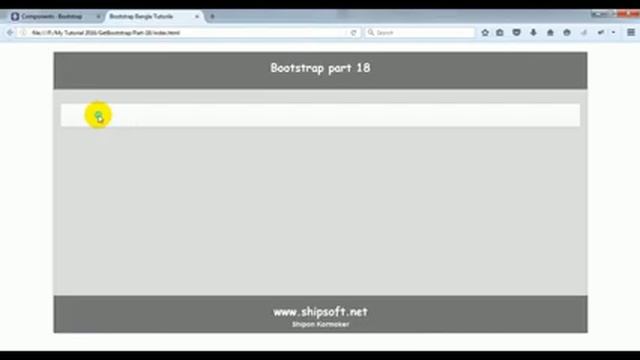 bootstrap part 18 Navbar смотреть онлайн