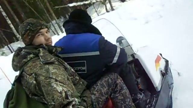 На буране по лесу смотреть онлайн