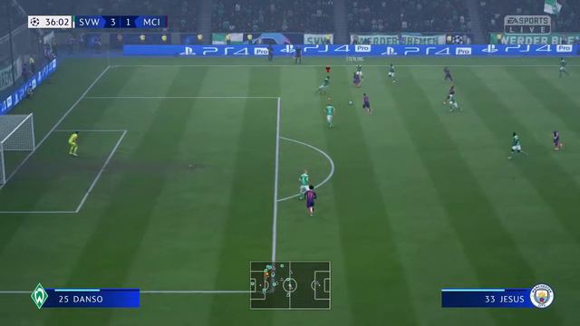 Champions League gegen Manchester ⚽ Let´s Play FIFA 19 Karrieremodus WERDER BREMEN #85 смотреть онлайн
