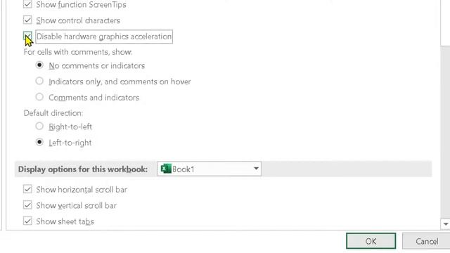 how to enable hardware graphics acceleration in excel смотреть онлайн