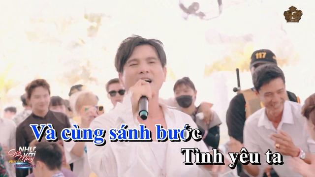 Karaoke Như Gió Với Mây Remix - Lâm Hùng