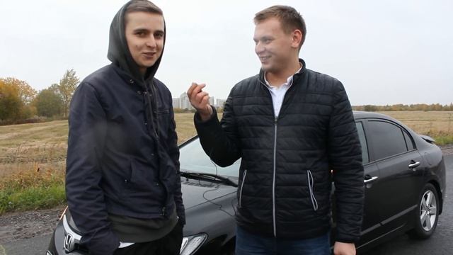 Honda Civic 4d (2008) VS KIA Cerato (2017). Гонка (тизер).