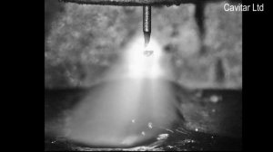 SpinArc rotating arc welding torch - MIG welding at 5,000 fps CAVILUX laser illumination