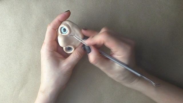 Гном игрушка своими руками Из полимерной глины Игрушка в смешанной технике Совместный пошив Лепка смотреть онлайн