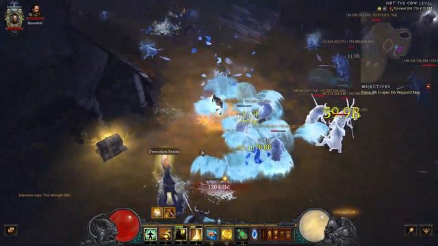 Diablo 3: How to summon a portal to the Cow Level смотреть онлайн