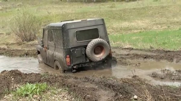 УАЗ БТР блокировка