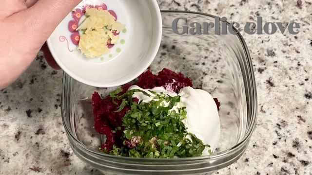 Beets Salad Pkhali | Georgian Cuisine | Свекольный Салат Пхали смотреть онлайн