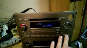 Subaru Legacy переделка магнитолы