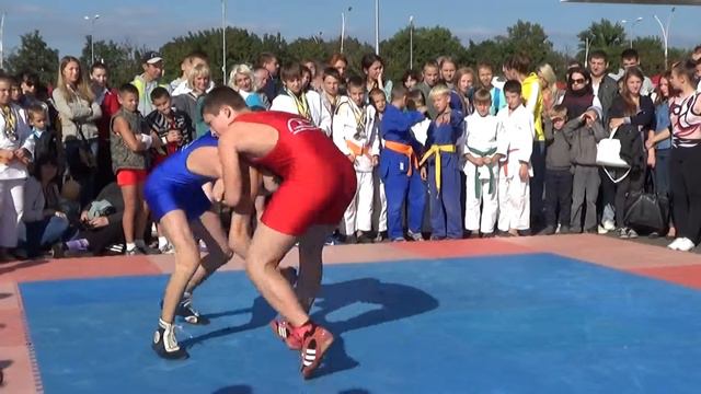 Вольная борьба (юноши) - показательное выступление (Сумы) смотреть онлайн
