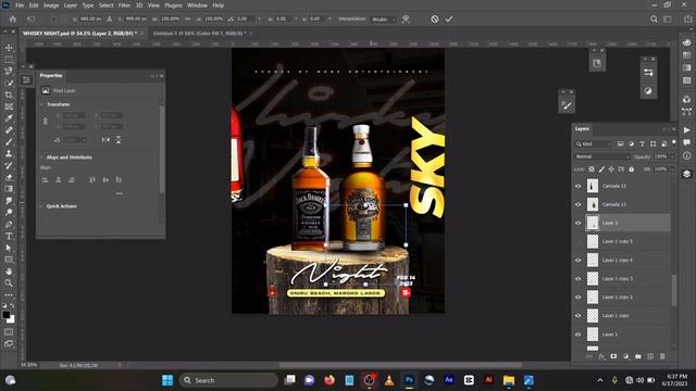 How to Design a Club/Beach Party Poster or Flyer I Photoshop Tutorial + FREE PSD (for beginners) смотреть онлайн