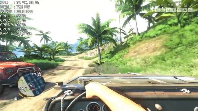 Far Cry 3 (2012) Gameplay | Core 2 Quad Q9300 | GeForce GTX 650 | 4GB RAM смотреть онлайн