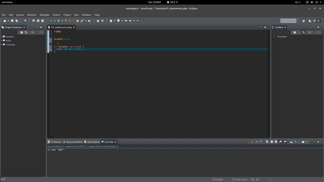 If Statements (If, else if, else) in PHP смотреть онлайн