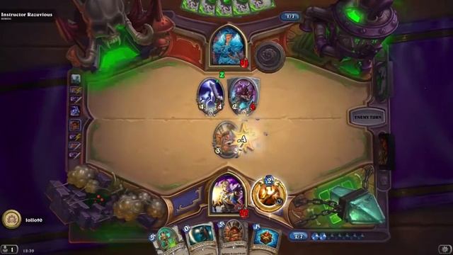 Robots are the answer Instructor Razuvious Heroic(Hearthstone) смотреть онлайн