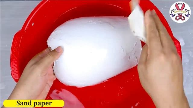 Strawberry shape Flower Vase making || Cement flower pot - सीमेंट फूल फूलदान बनाना смотреть онлайн