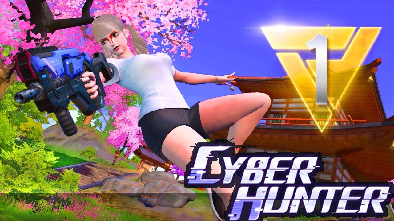 МОЙ ПЕРВЫЙ ТОП ОДИН В НОВОЙ МОБИЛЬНОЙ ИГРЕ Cyber Hunter Кибер Хантер