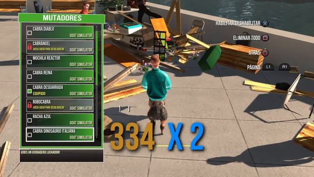 Jugando goat simulator смотреть онлайн