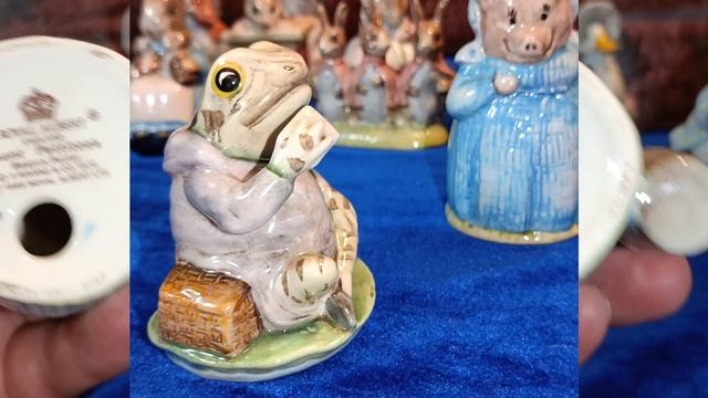 Утка.Лягушка.Свинья.Beatrix Potter.Royal Albert.Винтажные фигурки. Англия смотреть онлайн
