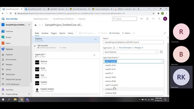 Azure DevOps - App Service Deployment through Release Pipeline смотреть онлайн